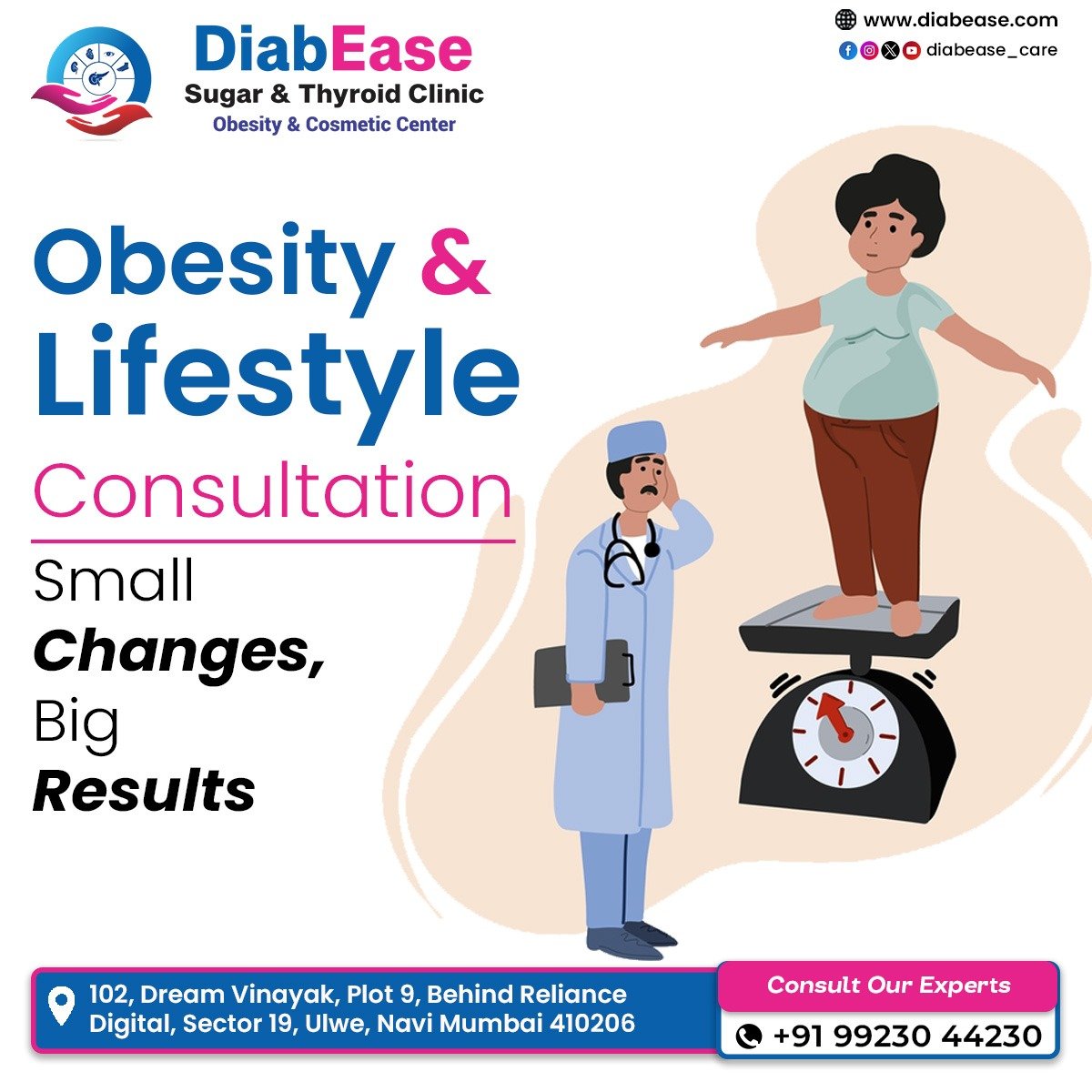 Diabetic Foot Check-ups in Ulwe | Expert Care at Diabease Clinic